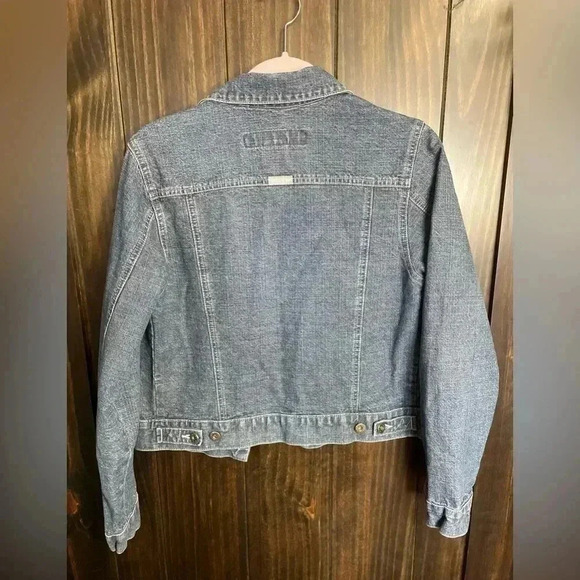 RARE FIND Vintage-Y2K Silver Jeans Denim Jacket. Size: Large - Picture 7 of 14